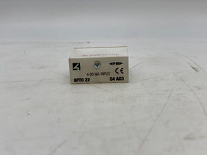Opto 22 G4AD3 Analog I/O Module, 4-20mA, *Lot of (13)* (New)