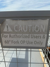 Load image into Gallery viewer, National Cart 8000857 HIC-4772-CR (Crown) Towable Order Picker Cart w/ AL Deck (Used)