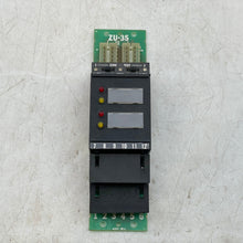 Load image into Gallery viewer, Siemens Cerberus Pyrotronics 500-885420 ZU-35TS Dual Zone Module Test Switch (Used)