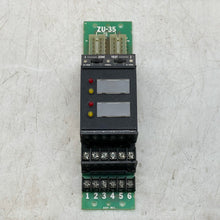 Load image into Gallery viewer, Siemens Cerberus Pyrotronics 500-885420 ZU-35TS Dual Zone Module Test Switch (Used)