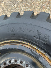 Load image into Gallery viewer, Triangle TL612 16.00-25 Heavy Duty Rough Terrain Tire, 23 Hole Rim *Lot of (2)* (Used)