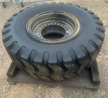 Load image into Gallery viewer, Triangle TL612 16.00-25 Heavy Duty Rough Terrain Tire, 23 Hole Rim *Lot of (2)* (Used)