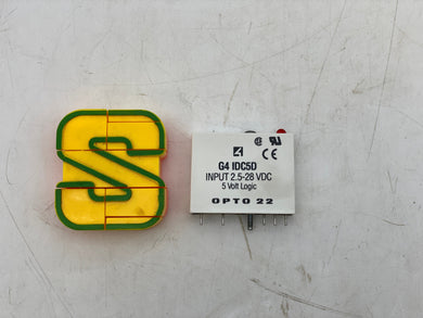 Opto 22 G4IDC5D Logic Signal I/O Module, Input: 2.5-28 VDC, 5V *Lot of (16)* (Used)