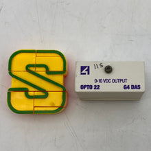 Load image into Gallery viewer, Opto 22 G4DA5 0-10VDC Output Module (Used)