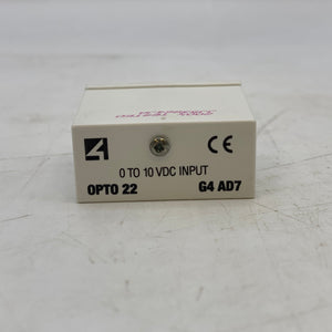 Opto 22 G4AD7 0-10VDC I/O Module, *Lot of (9)* (Used)