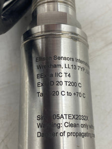 Ellison Sensors International PR3900 Pressure Sensor, 0-200 PSI, 4-20 mA (Used)