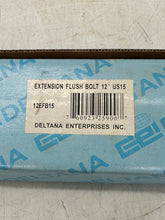 Load image into Gallery viewer, Deltana 12EFB15 Extension Flush Bolt, 12", US15, Solid Brass *Lot of (3)* (Open Box)