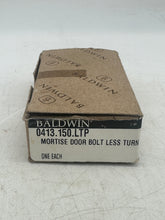 Load image into Gallery viewer, Baldwin 0413.150.LTP Mortise Door Bolt Less Turn Piece (Open Box)