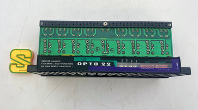 Opto 22 G4A8R Remote Analog 8-channel I/O Module Unit Mistic Protocol (Used)