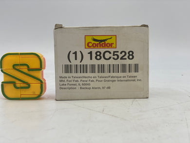 Condor 18C528 Backup Alarm 97dB *Lot of (2)* (Open Box)