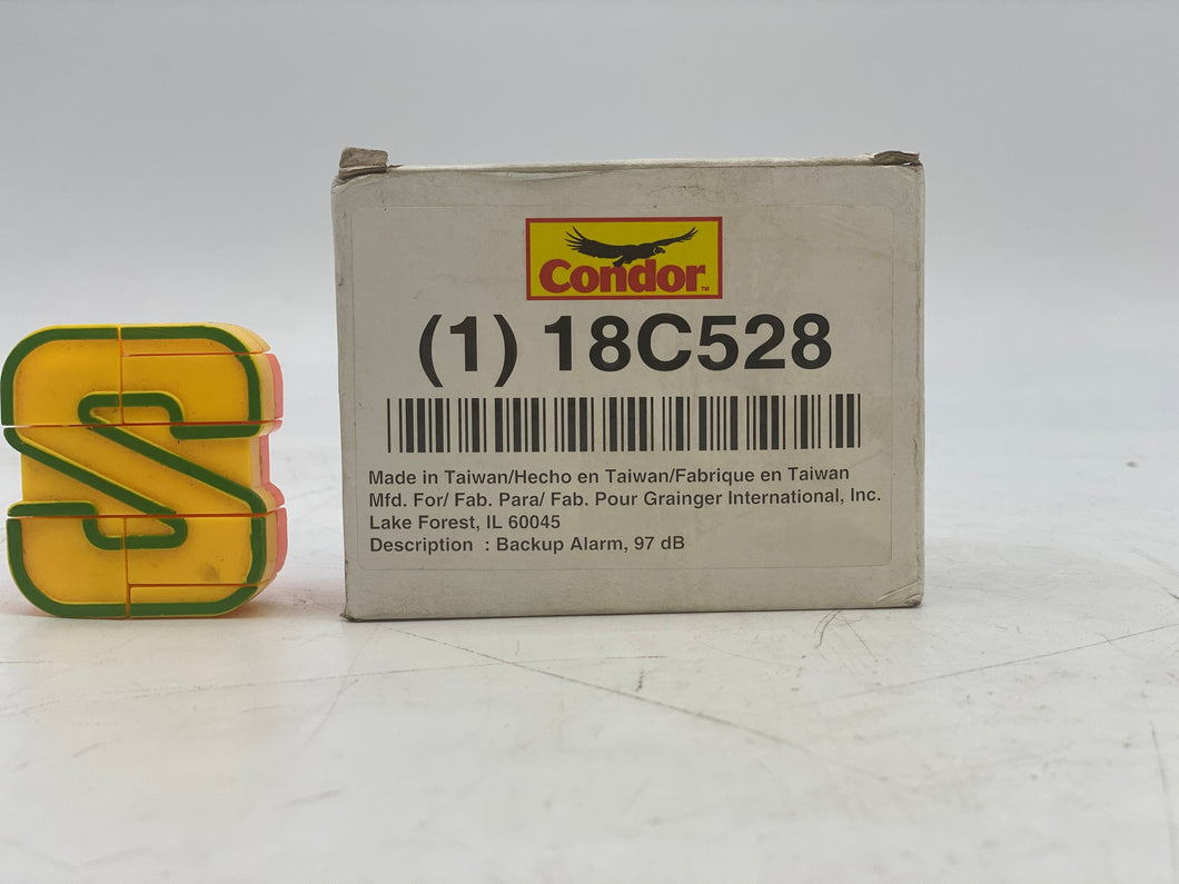 Condor 18C528 Backup Alarm 97dB *Lot of (2)* (Open Box)