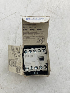 Eaton XTMC6A01B-GR1 Mini Contactor 3-P Non-Reversing 6A 1 NC (New)