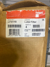 Load image into Gallery viewer, Fleetguard LF4118 Lube Filter, *Box of (4) Filters* (Open Box)