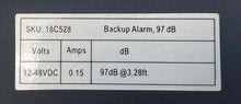Load image into Gallery viewer, Condor 18C528 Backup Alarm 97dB *Lot of (2)* (Open Box)