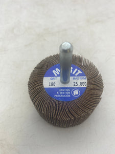 Merit 08834131516 3DU90 Flap Wheel, 180 Grit, 5pc/Box, *Lot of (3) Boxes* (Open Box)