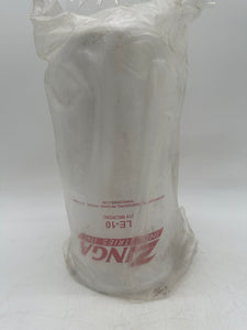 Zinga Industries LE-10 Filter Element, 10 Micron *Lot of (2) Filters* (No Box)