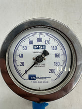 Load image into Gallery viewer, Stewarts-USA 41SV-200-(ERL) Vibragauge Pressure Gauge, 0-200 PSI, 1/2" (Open Box)