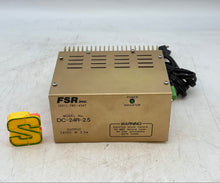 Load image into Gallery viewer, FSR DC-24R-2.5 AC-DC Power Supply, In: 120VAC, Out: 24VDC 2.5A (Used)