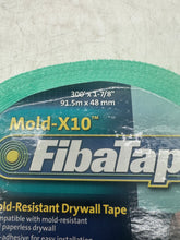 Load image into Gallery viewer, FibaTape FDW8664-U Mold-X10 Drywall Tape 1-7/8"x300' *Pack of (9)* (Open Box)