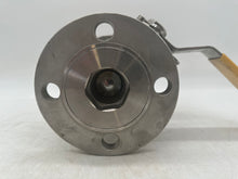 Load image into Gallery viewer, Warren 5156 B16.34 1-1/2&quot; Flanged Ball Valve, CF8M 316 SS (New)