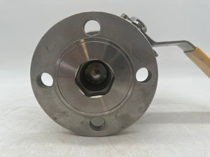 Warren 5156 B16.34 1-1/2" Flanged Ball Valve, CF8M 316 SS (New)
