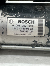 Load image into Gallery viewer, Bosch 0-001-262-019 Electric Starter, 12V, 11 Tooth Drive (Used)