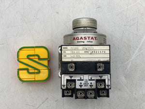 Agastat 2422AHE EMD8374719 Time Delay Relay 1-30 Min. 120VAC 60 Hz. (Used)