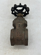 Load image into Gallery viewer, BBC 2&quot; Brass Gate Valve, 200 WOG (No Box)