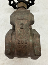 Load image into Gallery viewer, BBC 2&quot; Brass Gate Valve, 200 WOG (No Box)