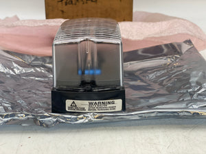 Federal Signal LP1-120C LP1 Streamline Clear Mini Light Unit 120VAC (Open Box)