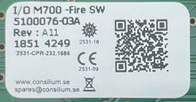 Load image into Gallery viewer, Consilium 5100076-03A I/O M700 Rev A11 Input Module (Used)