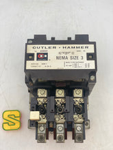 Load image into Gallery viewer, Cutler-Hammer A10EG0 Size 3 Motor Starter, 90A, 120VAC Coil (Used)