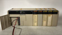 Load image into Gallery viewer, Omron Sysmac CQM1 6-Mod PLC Assy w/ PD026, CPU11, ID212, OC221, OC222 (Used)