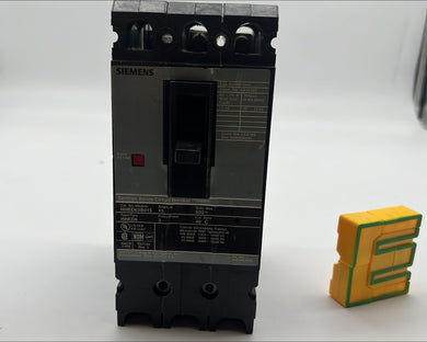 Siemens HHED63B015 Sentron Series Circuit Breaker, 15A, 3P (Used)