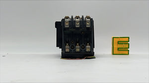 Allen-Bradley 509-BOD-XXX Size 1 Starter w/ 592-A1CA Ovld Relay, 110/120V Coil (Used)