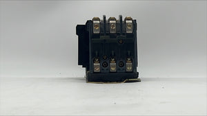 Allen-Bradley 509-BOD-XXX Size 1 Starter w/ 592-A1FA Ovld Relay, 110/120V Coil (Used)