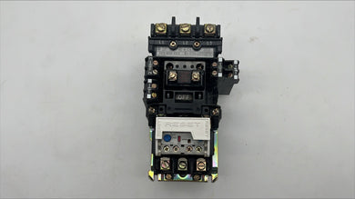 Allen-Bradley 509-BOD-XXX Size 1 Starter w/ 592-A1DA Ovld Relay, 110/120V Coil (Used)