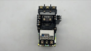 Allen-Bradley 509-BOD-XXX Size 1 Starter w/ 592-A1DA Ovld Relay, 110/120V Coil (Used)
