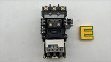 Load image into Gallery viewer, Allen-Bradley 509-BOD-XXX Size 1 Starter w/ 592-A2DA Ovld Relay, 110/120V Coil (Used)