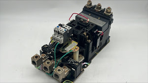 Allen-Bradley 509-FOD-XXX Size 5 Starter w/ 592-A1NF Ovld Relay 110/120V Coil (Used)