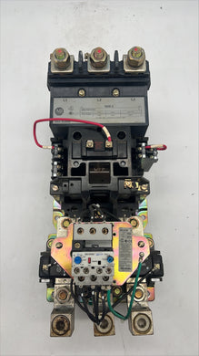 Allen-Bradley 509-FOD-XXX Size 5 Starter w/ 592-A1NF Ovld Relay 110/120V Coil (Used)