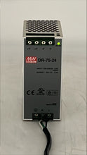 Load image into Gallery viewer, Mean Well DR-75-24 AC-DC Power Supply (Used)