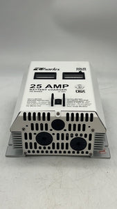 Charles 9Q-12255HQ-A Battery Charger, HQ Series, In: 120VAC Out: 12VDC 25A (Used)