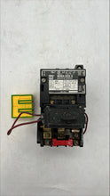 Load image into Gallery viewer, Square D 8536SBG2V02C Size 0 Starter w/ Selector Switch, 110/120V Coil (Used)