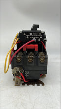 Load image into Gallery viewer, Square D 8536SBG2V06S Size 0 Starter w/ Selector Switch, 440/480V Coil (Used)