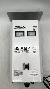 Charles 9Q-24355HQ-A HQ Series Battery Charger In: 120VAC Out: 24VDC 35A (Used)