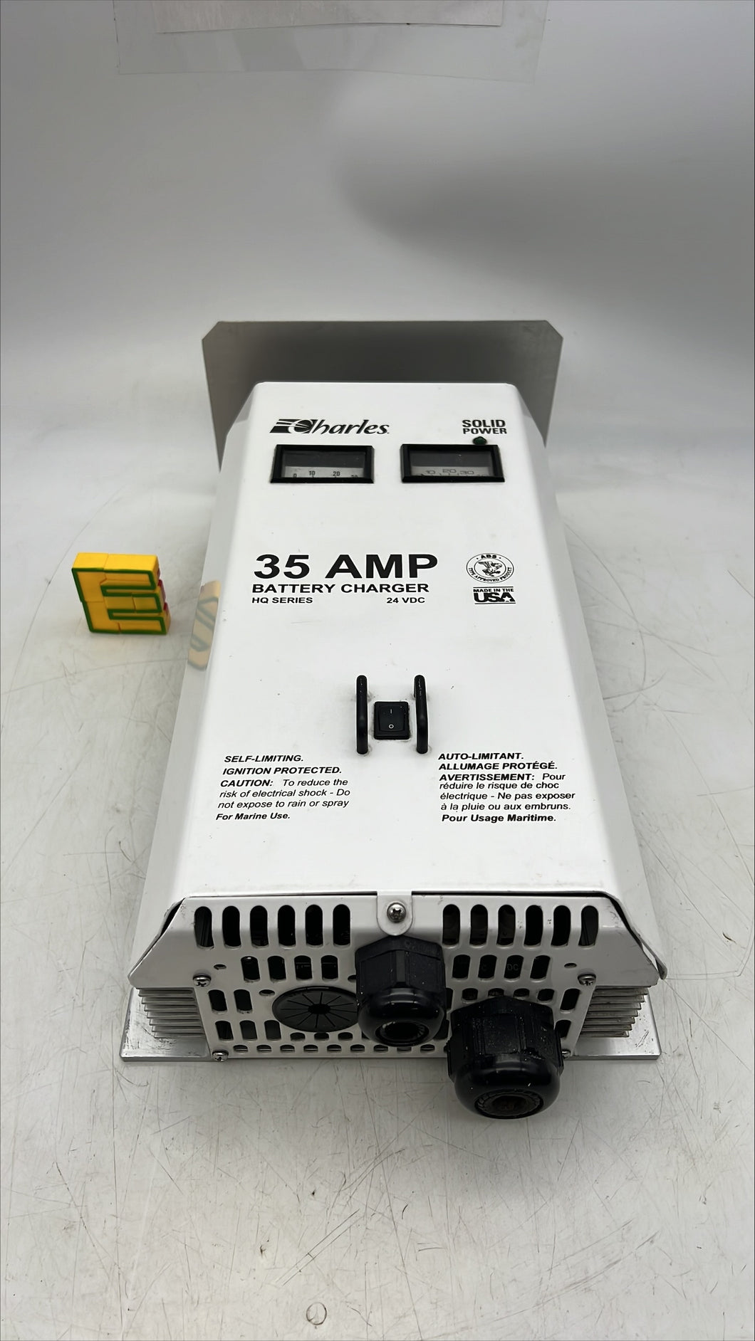 Charles 9Q-24355HQ-A HQ Series Battery Charger In: 120VAC Out: 24VDC 35A (Used)