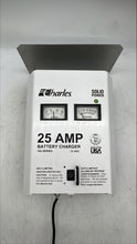 Load image into Gallery viewer, Charles 9Q-12255HQ-A Battery Charger w/ Drip Guard, In: 120VAC Out: 12VDC 25A (Used)