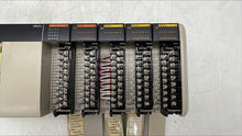 Load image into Gallery viewer, Omron Sysmac CQM1 6-Mod PLC Assy w/ PD026, CPU11, ID212, OC221, OC222 (Used)