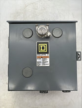 Load image into Gallery viewer, Square D 8502SBA2V81AF4T Size 0 Contactor w/ 120V Coil In Type 12 Enclosure (Used)
